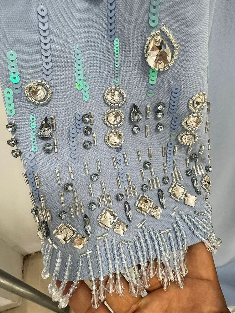 فستان طويل راقي